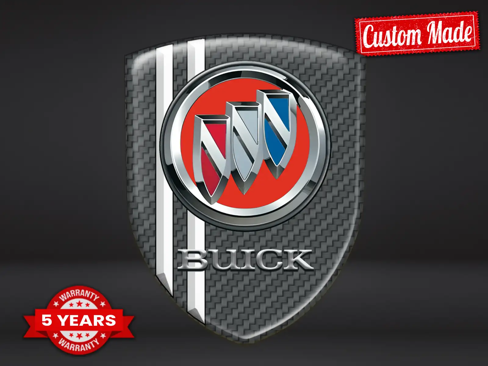 Buick Autoembleme Personalisierbar Limitiert Universal Robust